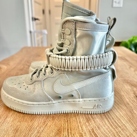 Nike | SF AF1 Air Force 1 Force Is Female Micah Green | 857872-006| Wm’s Size 6 - Picture 3 of 16